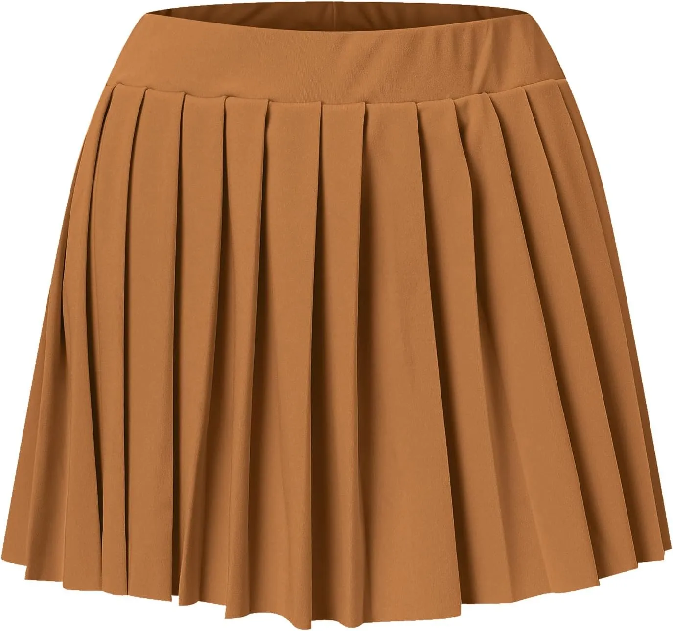 Womens Mini Pleated Skirt Sexy Club High Elastic Tennis Skating Skirt A Line Skirt Women Jean Skirts Knee Length