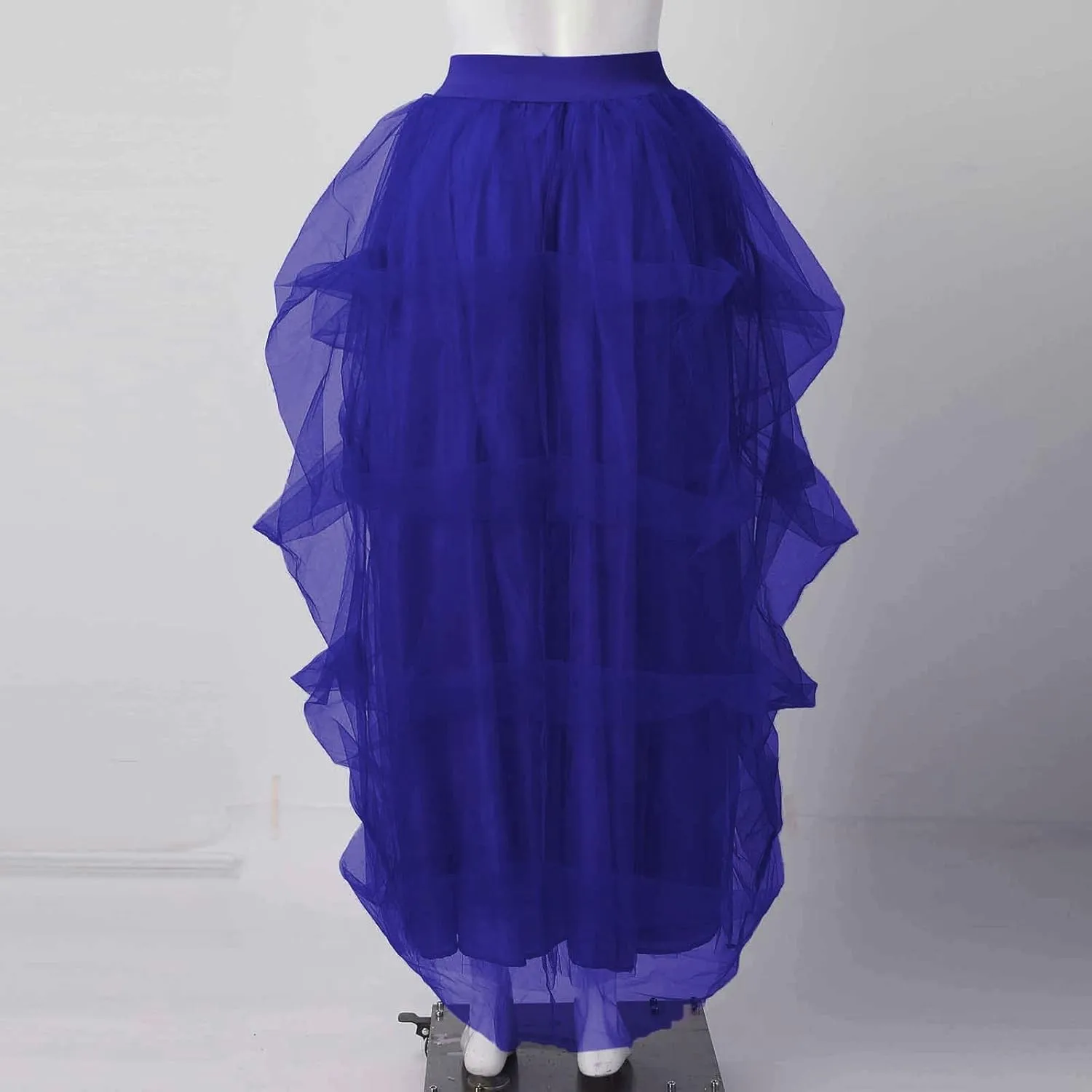 Women's Party High Waist Elastic Belt Casual Poncho Women's Skirt Bubble Skirt Jean Skirt Plus Size 20