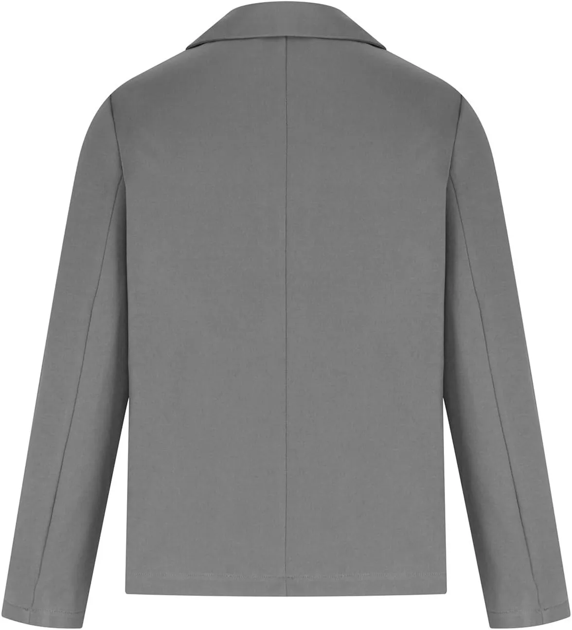 Womens Petite Blazers for Work Business Casual Elegant Single Breasted Long Sleeve Coat Office Work Suit Jacket