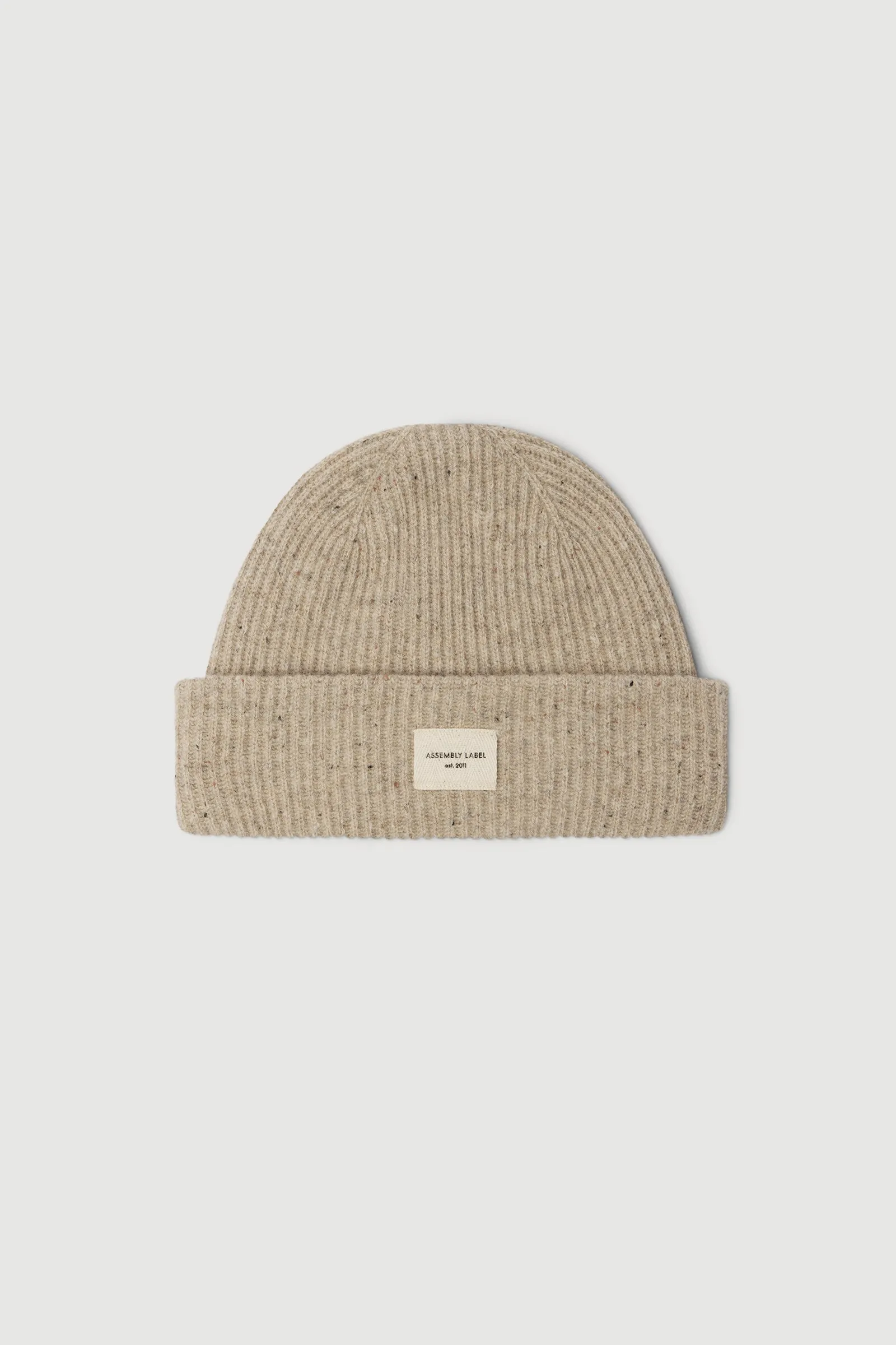 Wool Rib Beanie